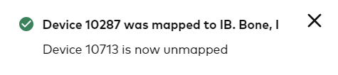 Mapped