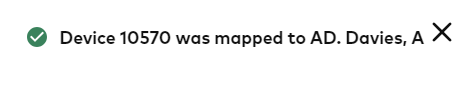 Mapped